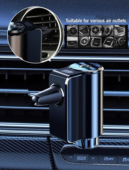 Car Electric Air Diffuser Aroma Air Vent Humidifier Mist Aromatherapy Air Freshener For Removing Odors Accessories