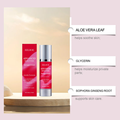 Intimate Care Cream for Women Daily Moisturizer Body Cream for Dry Sensitive Skin Winter Skincare Holiday Gift Festive Gift Set