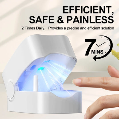 Nails Fungus Laser Treatment Device Rechargeable UV Lamp Fingernails Toenails Onychomycosis Therapy Sterilize Repair Care Tools
