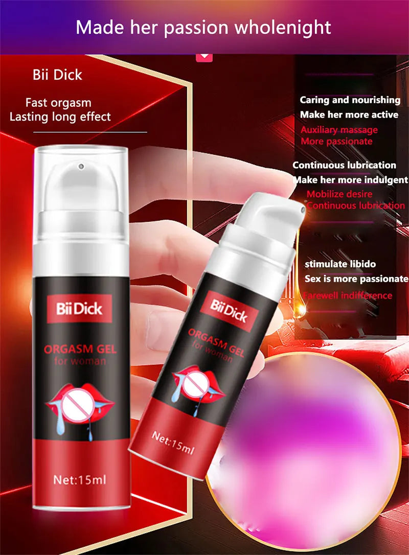 Female Orgasm Gel Perfumes for Women Sex Oils Libido Enhancer Vaginal Drops Tightening Stimulant Intense Thrill Women Orgasm Oil