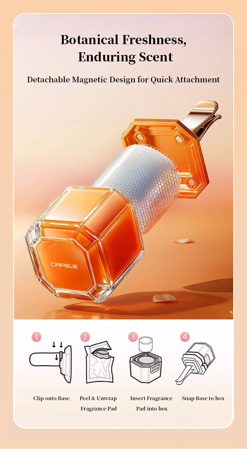 Car Air Fresheners Car Fragrance For Car Interior Air Vents Aromatherapy Auto Flavoring Keep Charming And Fresh Good Gift