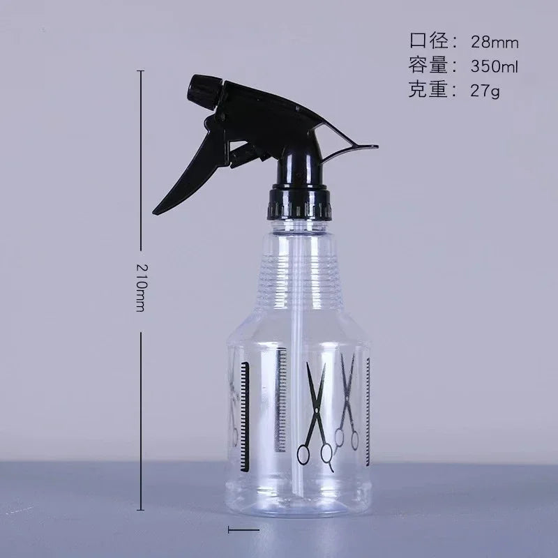 250ML Hairdressing Spray Bottle Salon Barber Hair Tools Water Sprayer Transparent Make-up Style Portable Plastic Spray Bottles