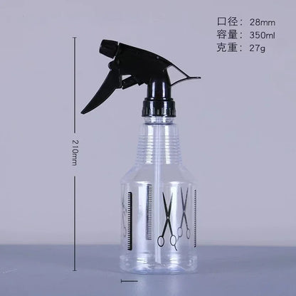 250ML Hairdressing Spray Bottle Salon Barber Hair Tools Water Sprayer Transparent Make-up Style Portable Plastic Spray Bottles