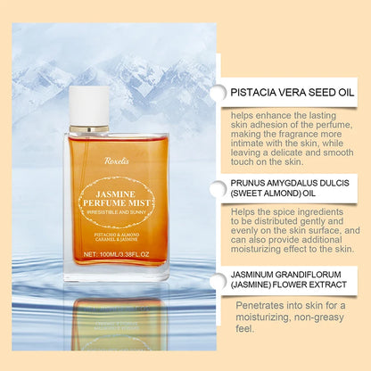 Women Perfume 100ml Caramel Vanilla Flavor Fresh Natural Charming Irresistible Sun Gourmet Longlasting Fragrance Brand Bodyspray