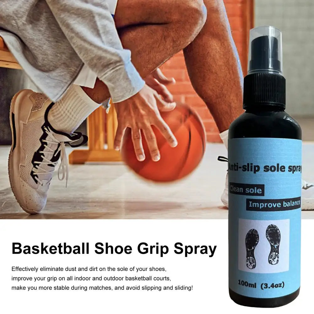 100ml Basketball Shoes Grip Spray Protect Soles Anti-Slip Sole Spray  Basketball Shoe Sole Spray Sole Enhancer Non-stick Shoe