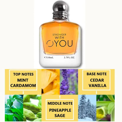 French Original Men' Charm Perfume High Quality Mixed Woody Floral Spray Sexy Charming Light Perfume Long-lasting Rich Fragrance