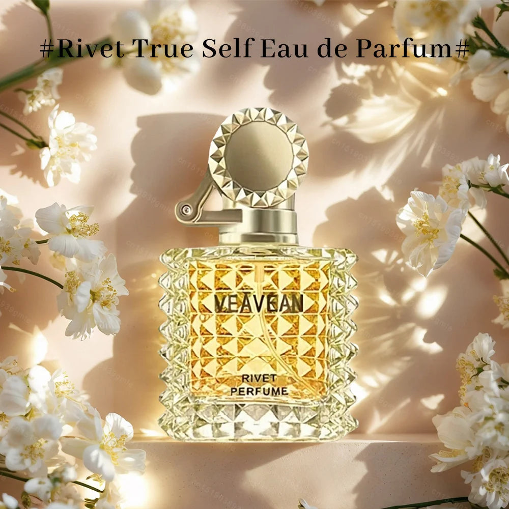 Women's Rivet Perfumes Elegant Lady Eau De Toilette Classic Floral Long-Lasting Fragrances Spray Pink Encounter Woman Perfume