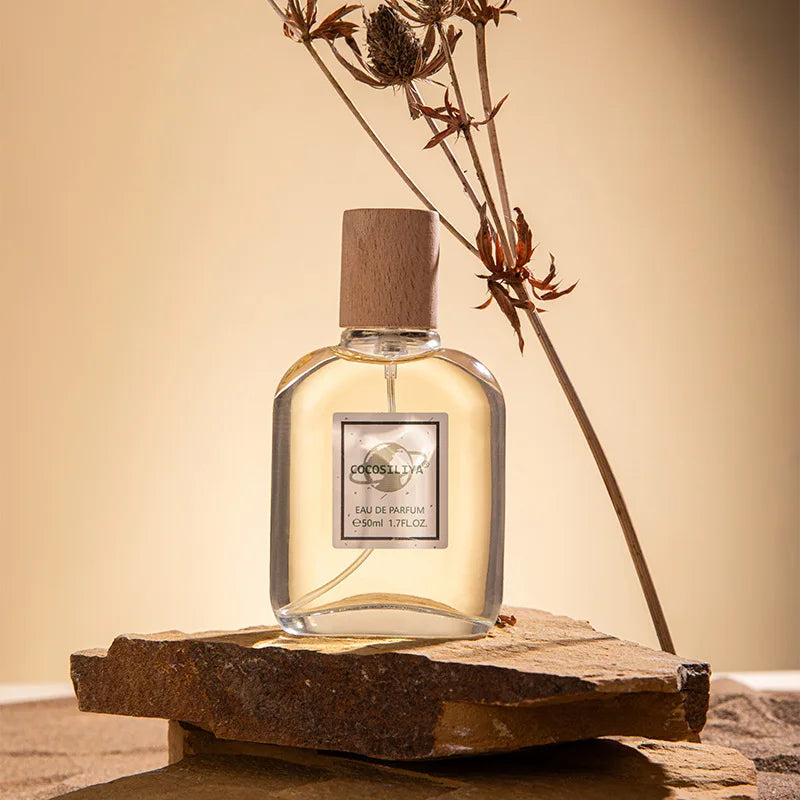 Unisex Perfume 50ml – Fresh Fougere Scent with Orange Blossom, Ylang-Ylang, Vetiver & Musk for Long-Lasting Elegance