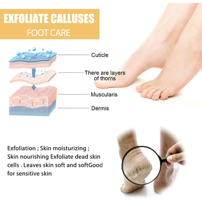 200ml Foot Exfoliating Spray Repair Brightening AntiDrying Crack Peeling Dead Skin Calluses Odor Removal Whitening Feet Care
