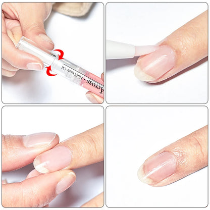 Nail Nutrition Oil Pen Nail Strengthener for Thin Nails And Growth Nail Treatment Cuticle Revitalizer Oil Prevent Agnail Nourish