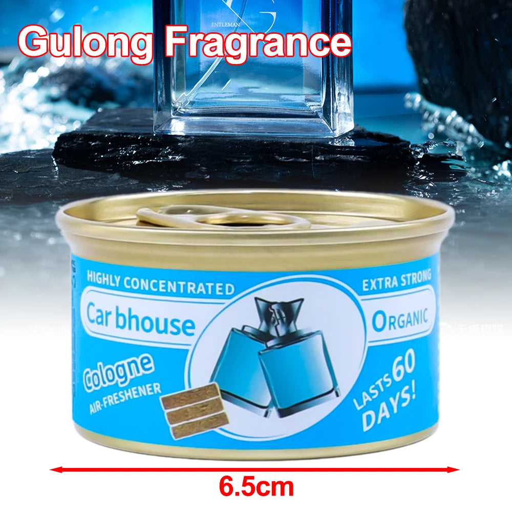Car Air Freshener New Car Deodorant Fibre Air Freshener Wood Block Can Coffee Flavour Cars Aromatherapy Auto Deodorant Supplies