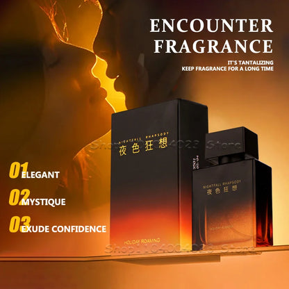 50ML Pheromone Men's Perfume High Quality Woody Scent Emits Charm Enhances Confidence Long-lasting Fragrance Cologne for Men
