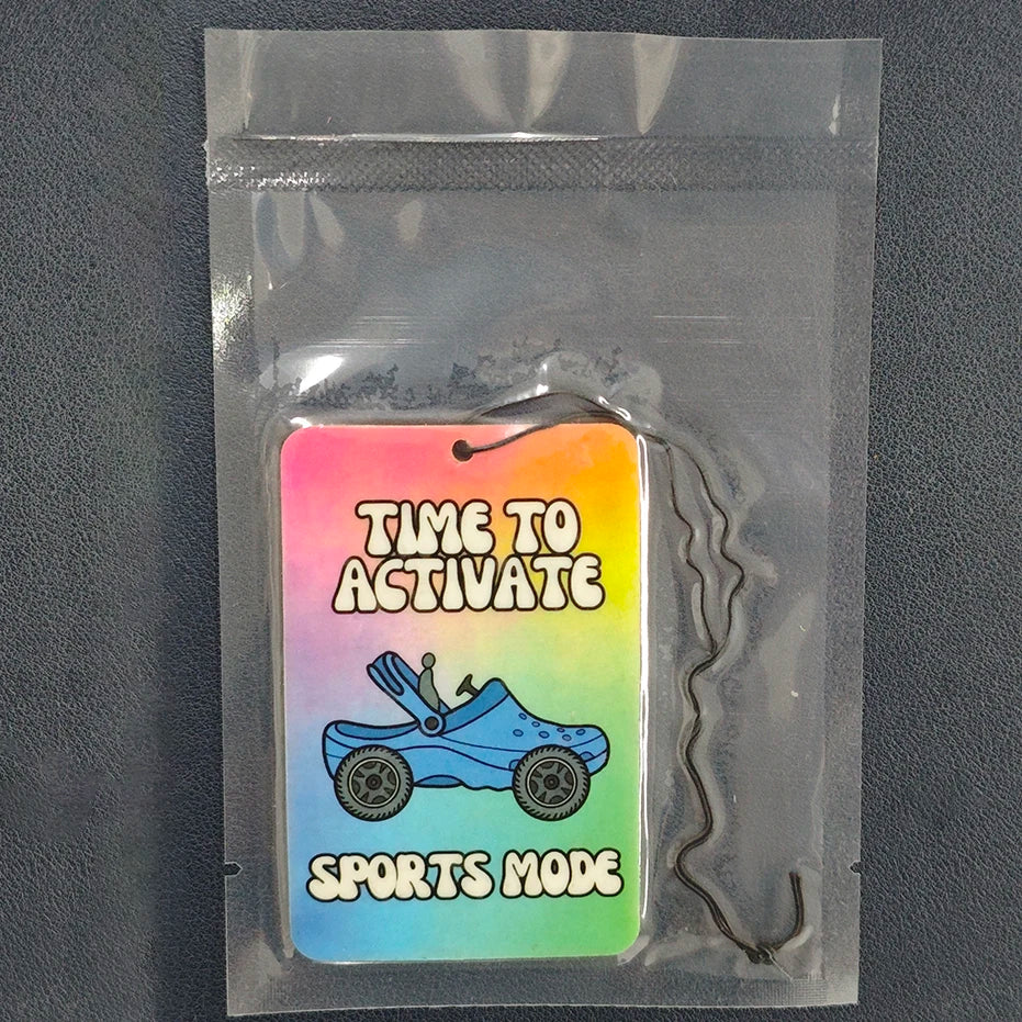 50Pcs Customized Car Air Fresheners Hanging Parfum Natural Scented Paper Air Freshener Car Accessories Interior Auto Perfume