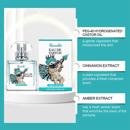 Men's Pheromone Cologne Fruity Fragrance Men Exude Charm Warm Fragrance Lasting Fragrance Portable Fresh Nature Bergamot Perfume