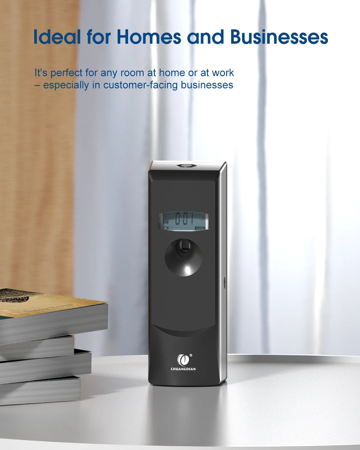 Aerosol Dispenser LCD Automatic Air Freshener Fragrance Spray Room Odor Eliminating Machine  Timeable Perfume Sprayer