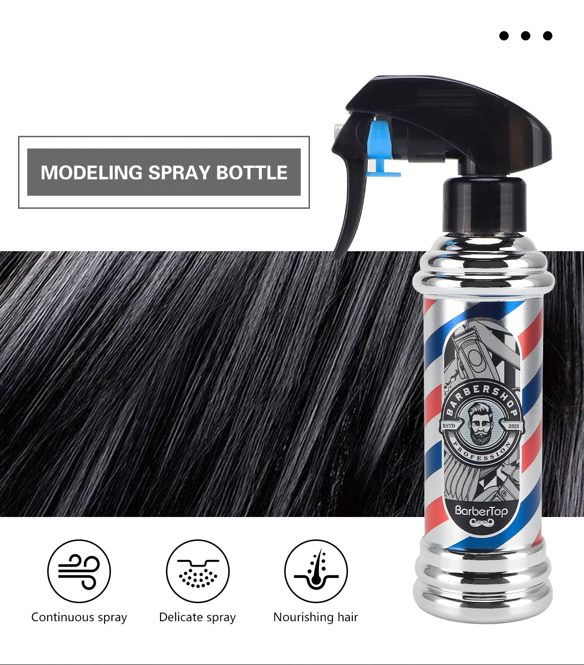 Water Sprayer for Hair Salon Hairdressing Spray Bottle Professional Barber Hairdresser Haircut Tools Barbershop Styling Accessor