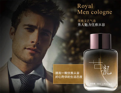 50ml Men Perfume Pheromones Gentleman Perfume Natural Fresh Long-lasting Fragrance Charming Cologne Perfume Couple Date Gift