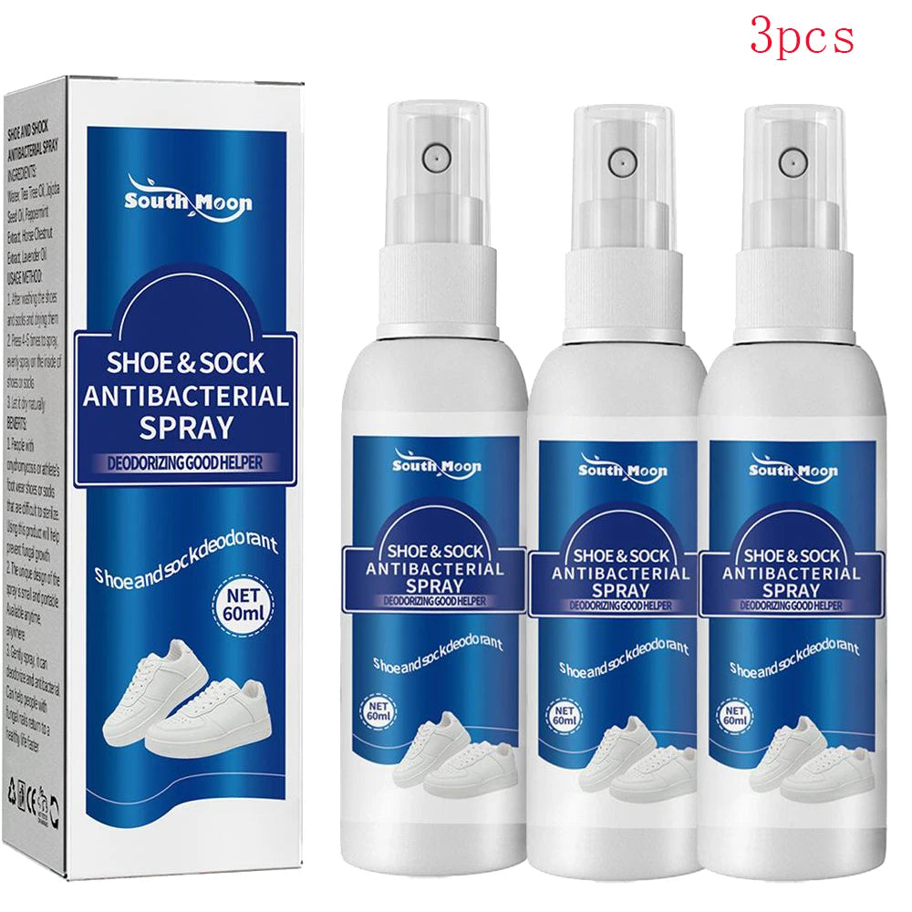 Foot Odor Deodorizer Spray Multi-purpose Odor Removal For Shoe Refreshing Foot Spray Anti-sweat Foot Care Odor Remover