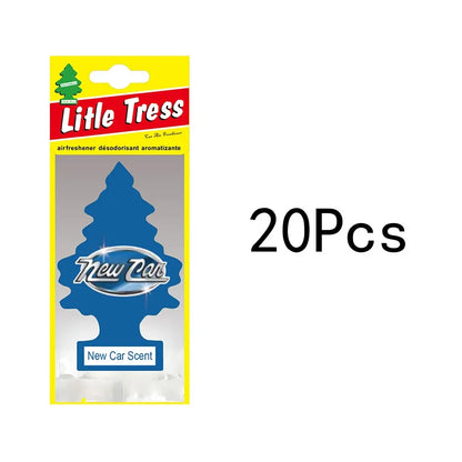 5-20pcs New Car Air Freshener Little Tress Car Air Freshener | Hanging Paper Tree for Home or Car