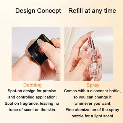 7.5ml*8pcs Women Perfume MenPheromones Fragrance Long Lasting Woody Floral Cologne Compact Portable Perfume Luxury Gift Set