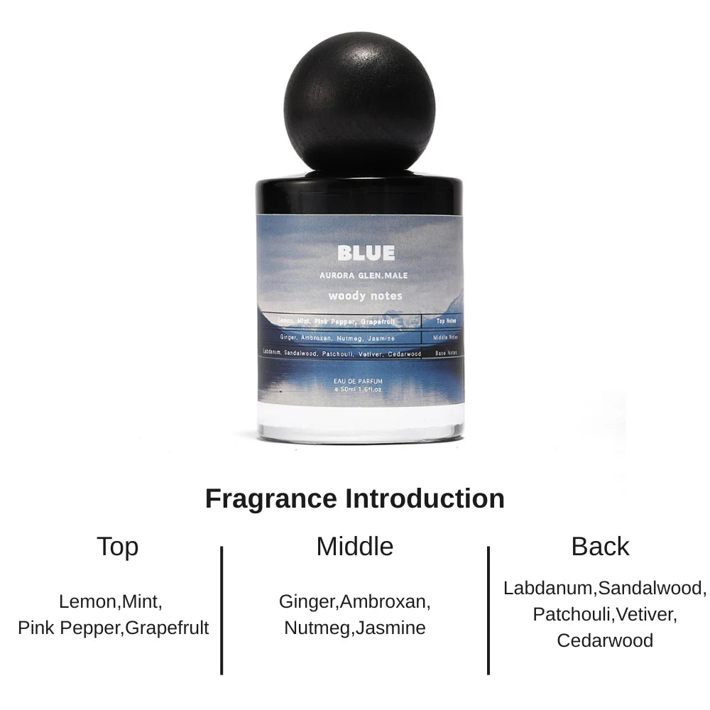 100% original perfume brand strong fragrance lasting fragrance men's perfume women, floral woody tone 50ml fresh and natural