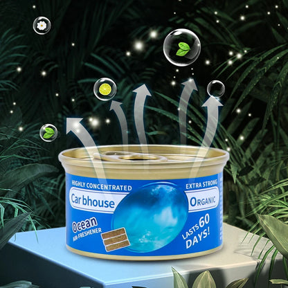 Car Air Freshener New Car Deodorant Fibre Air Freshener Wood Block Can Coffee Flavour Cars Aromatherapy Auto Deodorant Supplies