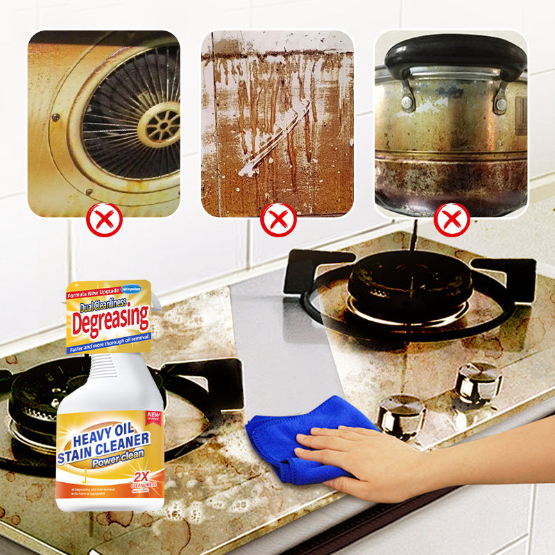 100ml Kitchen Heavy Duty Cleaner Spray All Purpose Greasy Kitchen Cabinet Cleaner Tidy Up Stains Spray for Countertops Ovens