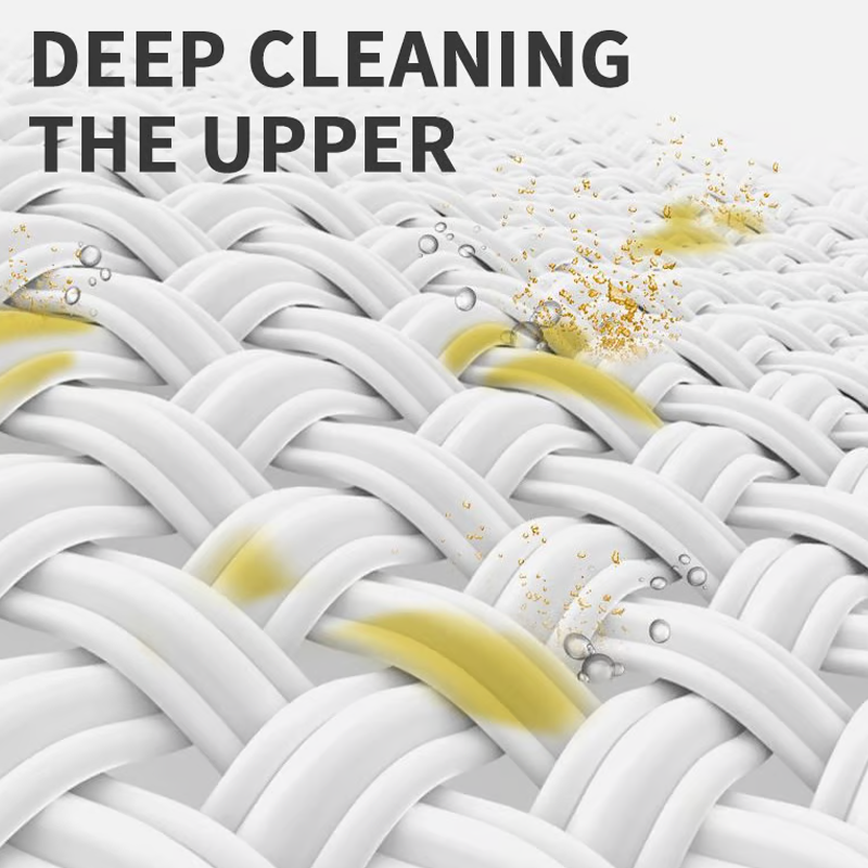 200ml Sneaker Cleaner Foam Cleaner for White Shoes, Boots, Canvas Cleaning Stain Remover Spray Removes Dirt Grime and Yellow