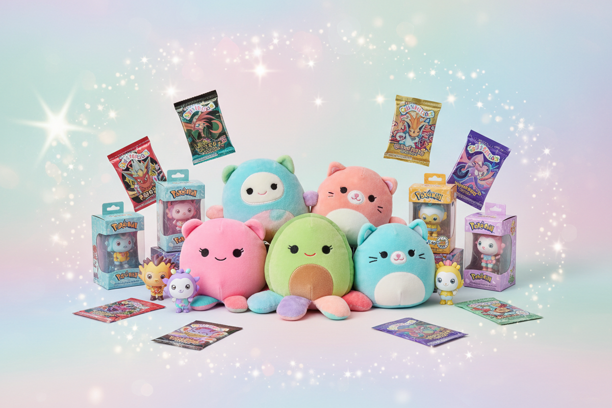 Squishmallows & Trading Cards Hero